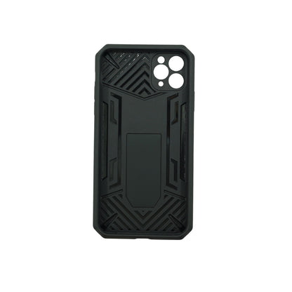 Husa de protectie Klevo pentru Apple iPhone 12 Defender Sergeant Brave cu suport, Negru