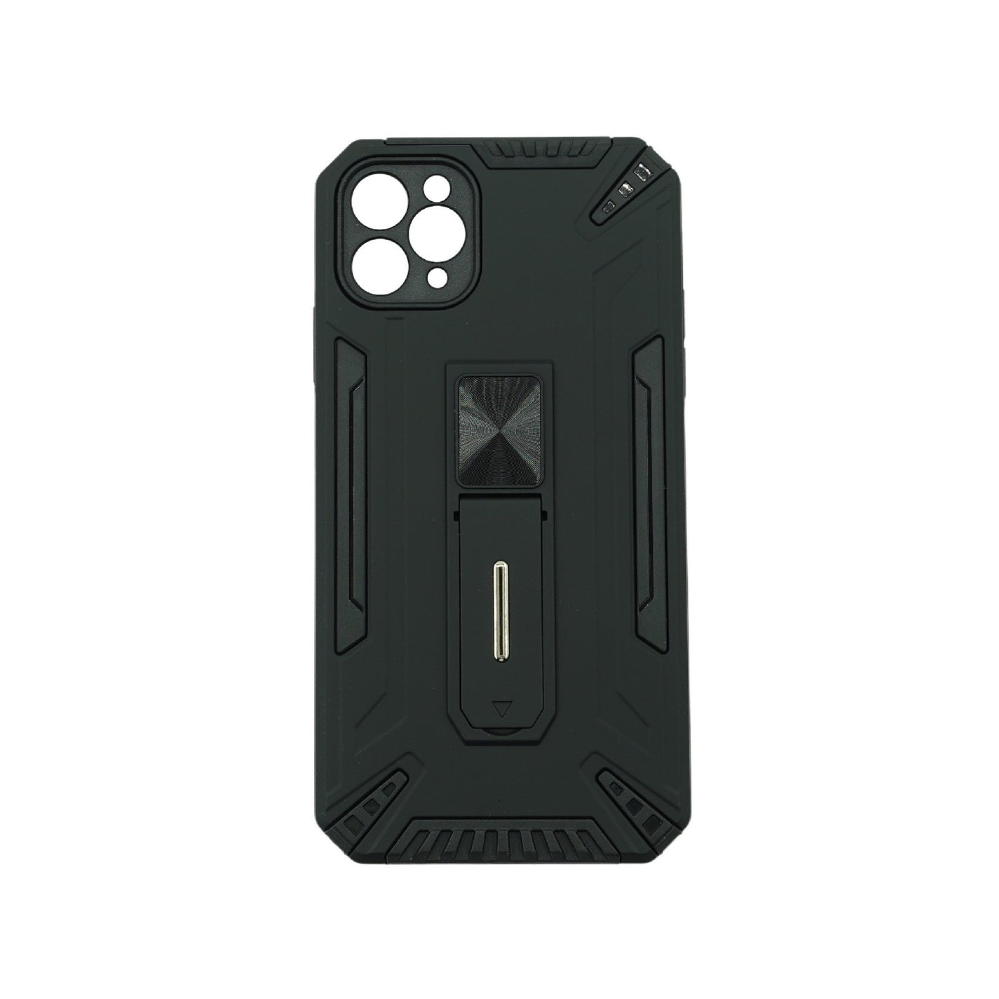 Husa de protectie Klevo pentru Apple iPhone 12 Mini Defender Model 4 cu suport, Negru