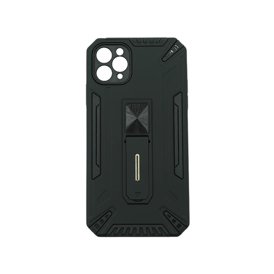 Husa de protectie Klevo pentru Apple iPhone 12 Mini Defender Model 4 cu suport, Negru