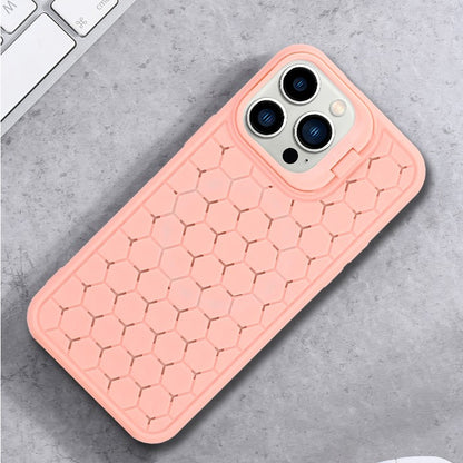 Husa de Protectie TPU, Klevo, pentru Apple iPhone 15, 3D Cube, cu Inel, Protectie Camera, Antisoc, Antizgariere, Antialunecare, Acoperire Completa, Roz