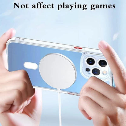 Husa de Protectie, Klevo, pentru Apple iPhone 16 Pro Max, MagSafe, TPU, Antisoc, Rezistenta la Impact, Protectie Camera, Transparent