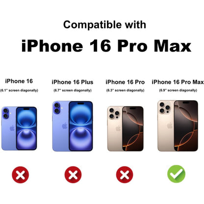 Husa de Protectie, Klevo, pentru Apple iPhone 16 Pro Max, TPU, Antisoc, Rezistenta la Impact, Protectie Camera, Transparenta