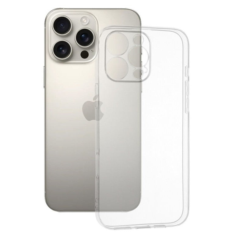 Husa de Protectie, Klevo, pentru Apple iPhone 16 Pro Max, TPU Protect Plus, cu Dust Plug, Transparent