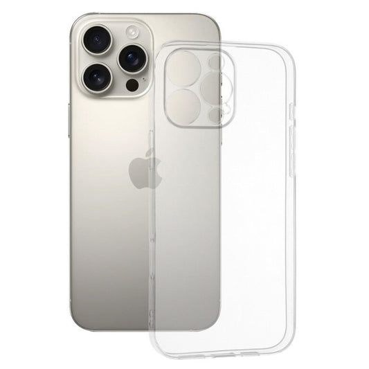 Husa de Protectie, Klevo, pentru Apple iPhone 16 Pro Max, TPU Protect Plus, cu Dust Plug, Transparent