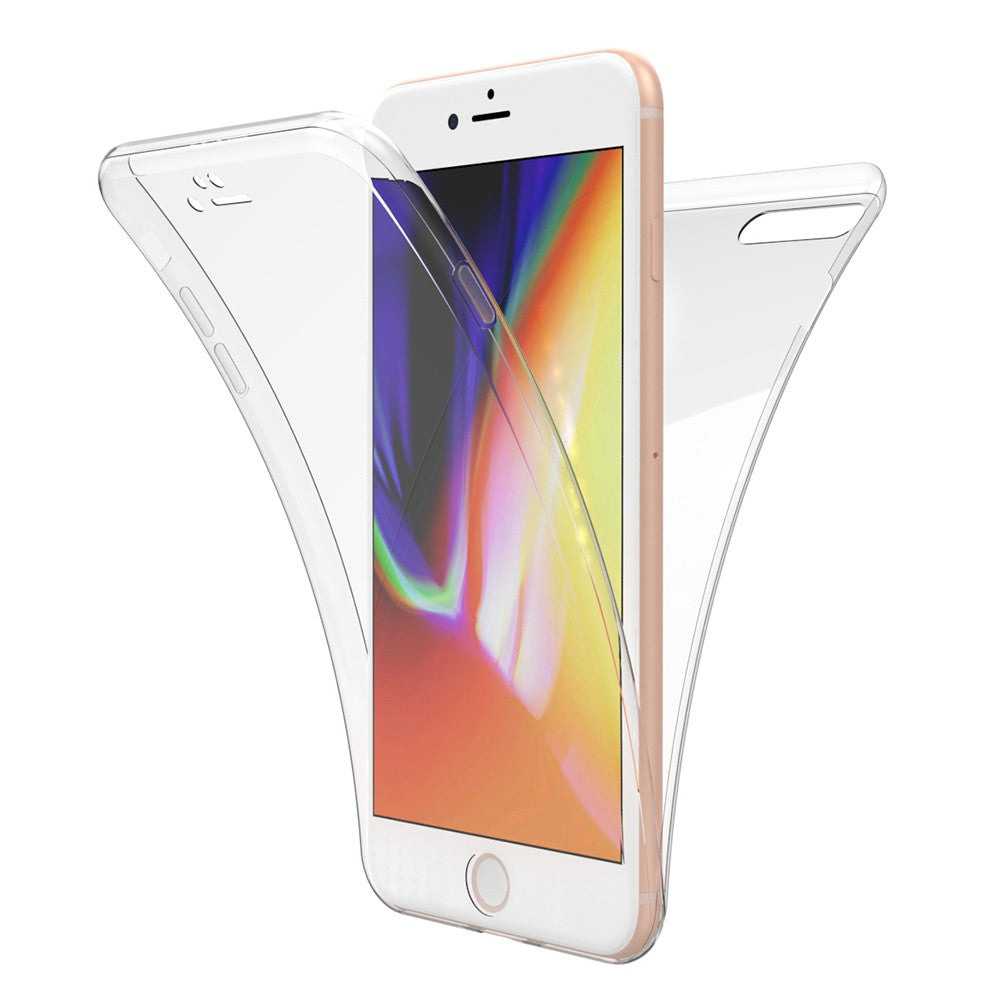 Husa de protectie Klevo® pentru Apple iPhone 7 Plus Full Tpu 360 V2 Transparent