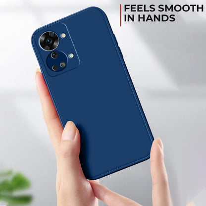 Husa de Protectie, Klevo, pentru Huawei P60 Pro, Liquid Silicone, cu Microfibra pe Interior, Protectie Antisoc, Compatibil Incarcare Wireless, Albastru