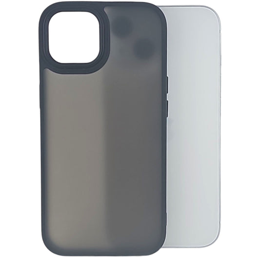 Husa de Protectie, Klevo, pentru iPhone 15, Satin Matte, din PC, Negru
