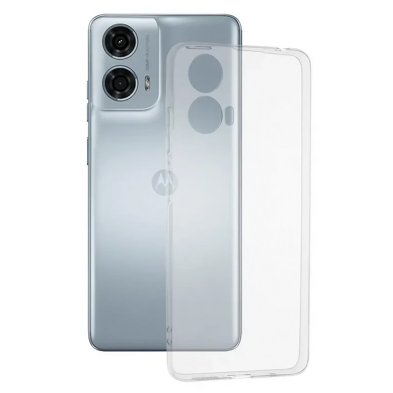 Husa de Protectie, Klevo, pentru Motorola Moto G24, TPU, Antisoc, Rezistenta la Impact, Transparenta