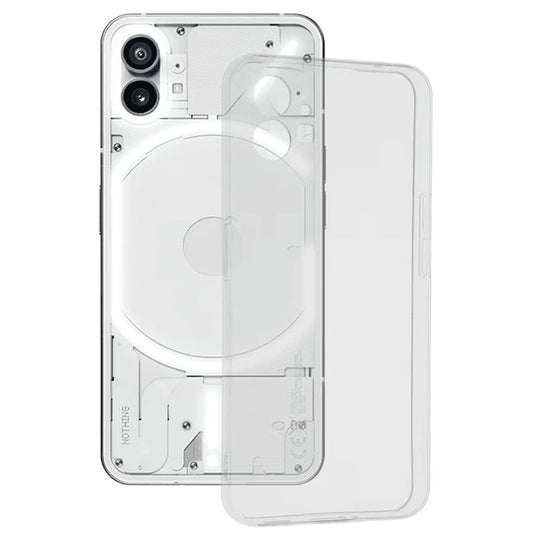 Husa de Protectie, Klevo, pentru Nothing Phone 1, TPU Protect Plus, cu Dust Plug, Transparent