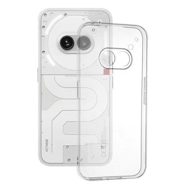 Husa de Protectie, Klevo, pentru Nothing Phone 2a, TPU Protect Plus, cu Dust Plug, Transparent