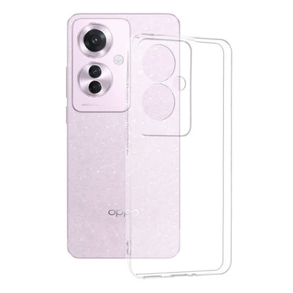 Husa de Protectie, Klevo, pentru Oppo Reno 11F, TPU Protect Plus, cu Dust Plug, Transparent
