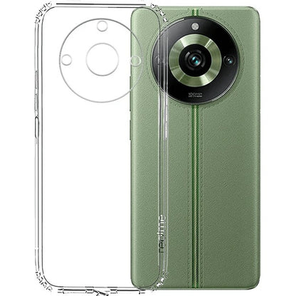 Husa de Protectie, Klevo, pentru Realme 11 Pro+, TPU Protect Plus, cu Dust Plug, Transparent