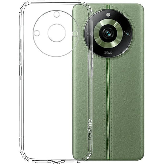 Husa de Protectie, Klevo, pentru Realme 11 Pro+, TPU Protect Plus, cu Dust Plug, Transparent