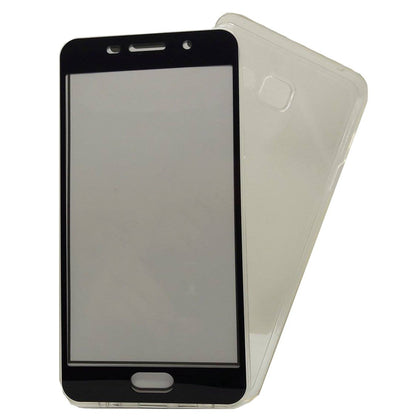 Husa de protectie Klevo® pentru Samsung A3 2016 Full Tpu 360 V2 Transparent cu margini negre