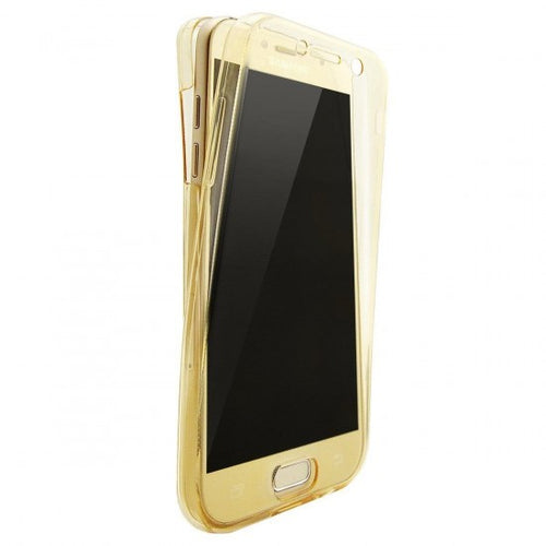 Husa de protectie Klevo® pentru Samsung A7 2017 Full Tpu 360 Auriu