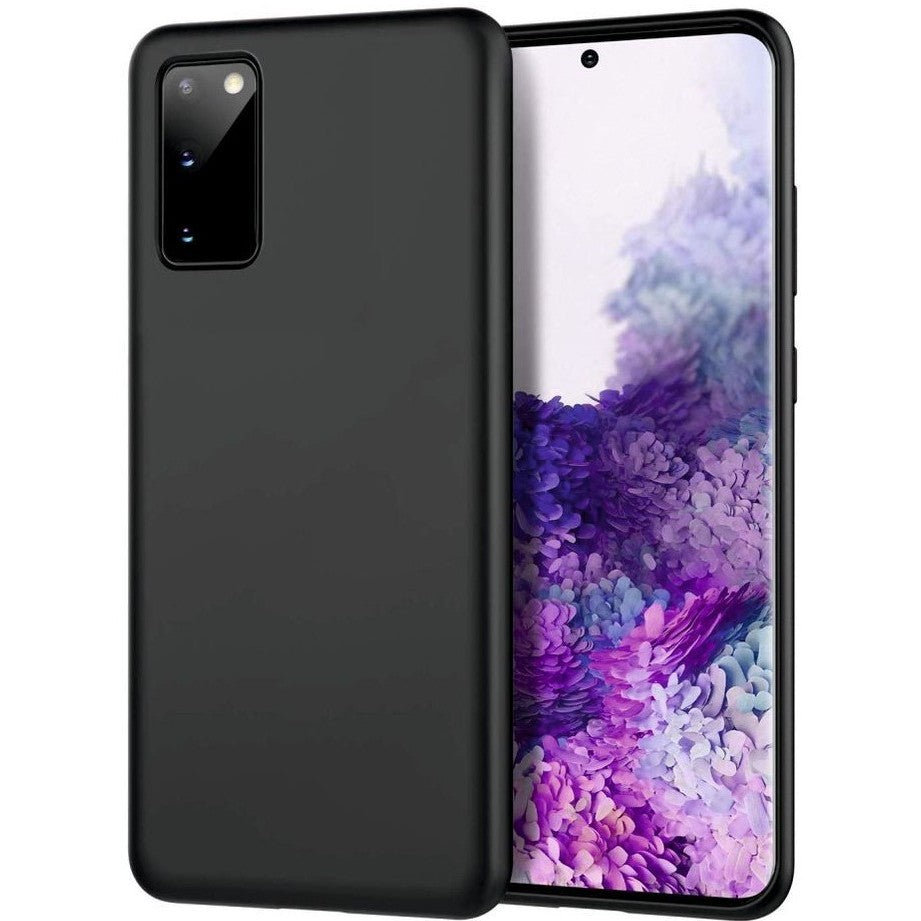 Husa de Protectie, Klevo, pentru Samsung Galaxy S20, din TPU Mat, Flexibila, Negru