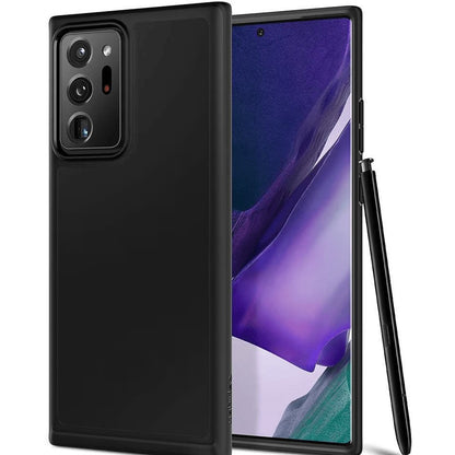 Husa de Protectie, Klevo, pentru Samsung Galaxy S20 Ultra, din TPU Mat, Flexibila, Negru