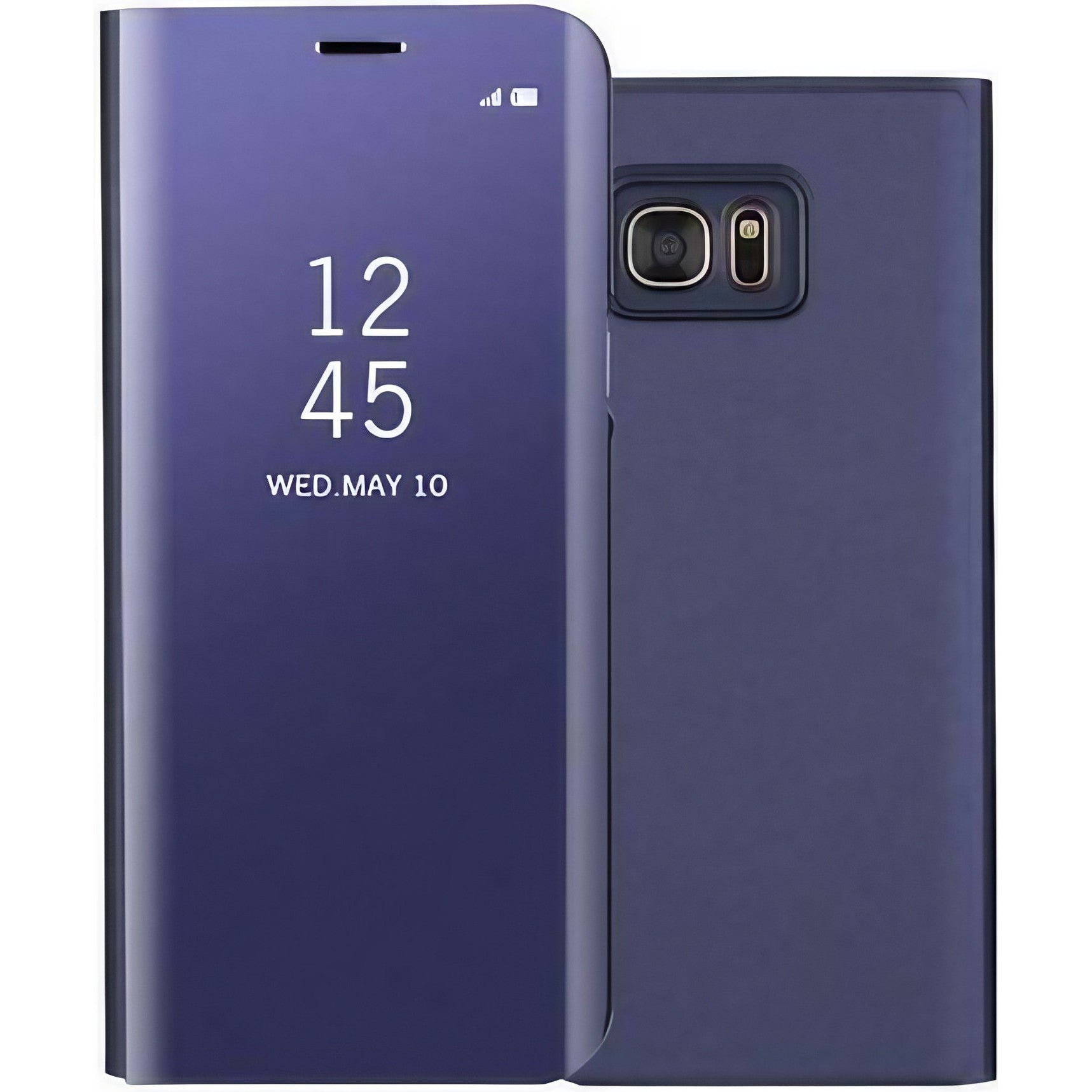 Husa de Protectie, Klevo, pentru Samsung Galaxy S8, Capac Oglinda, din Plastic, Mov