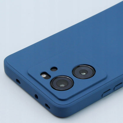 Husa de Protectie, Klevo, pentru Xiaomi Redmi 13T, Liquid Silicone, cu Microfibra pe Interior, Protectie Antisoc, Compatibil Incarcare Wireless, Albastru