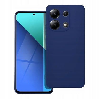 Husa de Protectie, Klevo, pentru Xiaomi Redmi Note 13 Pro 5G, Liquid Silicone, cu Microfibra pe Interior, Protectie Antisoc, Compatibil Incarcare Wireless, Albastru