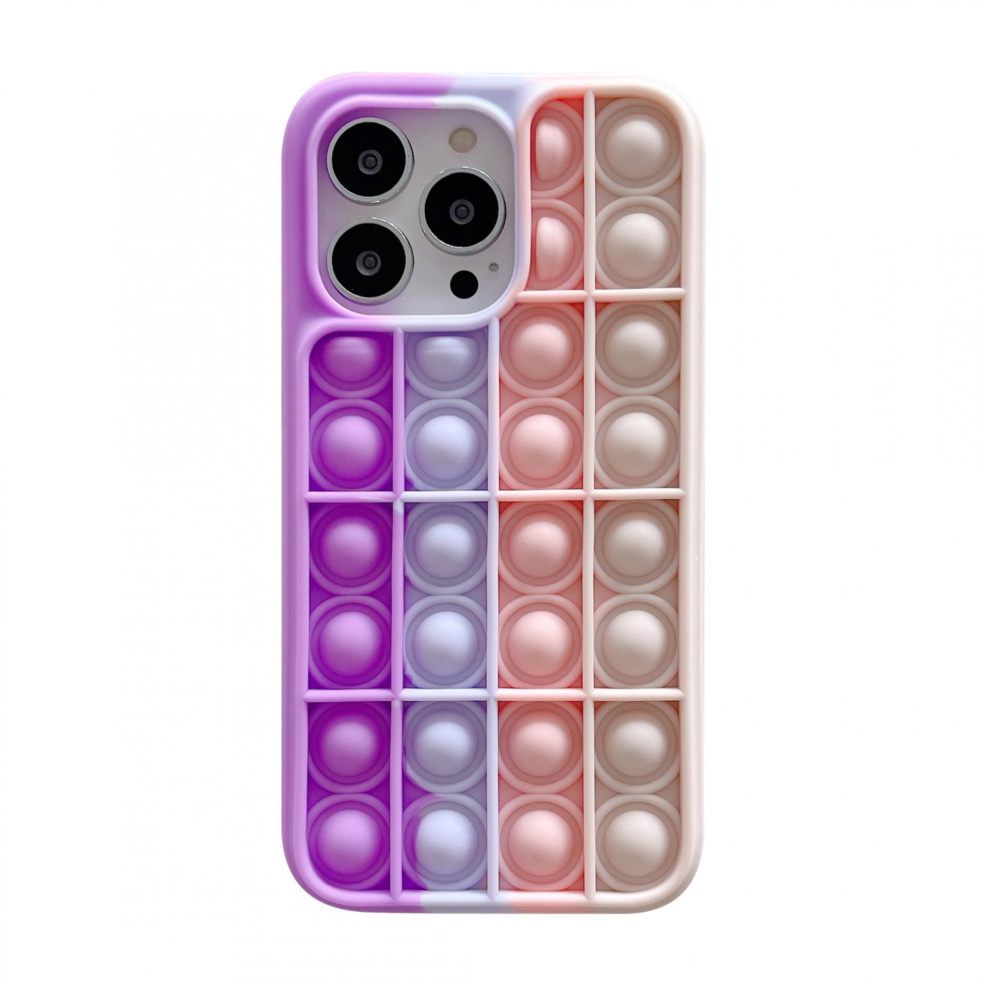 Husa de protectie Klevo Pop It compatibila cu Apple iPhone 13 Pro Max,Model 2,Multicolor