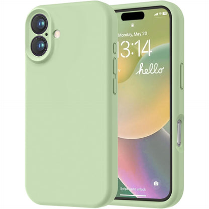 Husa de Protectie Matte TPU, Klevo, pentru Apple iPhone 16, Protectie Camera, Antisoc, Antizgariere, Antialunecare, Acoperire Completa, Verde