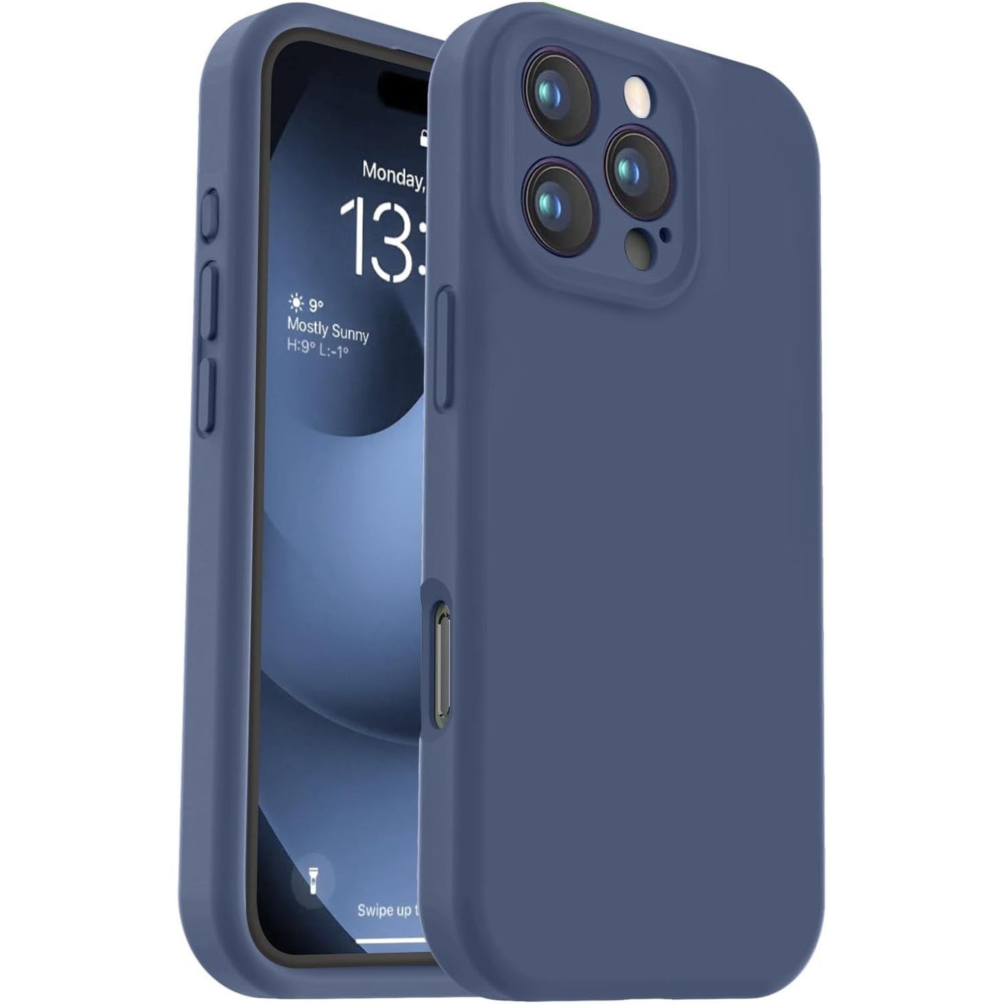 Husa de Protectie Matte TPU, Klevo, pentru OnePlus Nord CE2 Lite, Protectie Camera, Antisoc, Antizgariere, Antialunecare, Acoperire Completa, Albastru