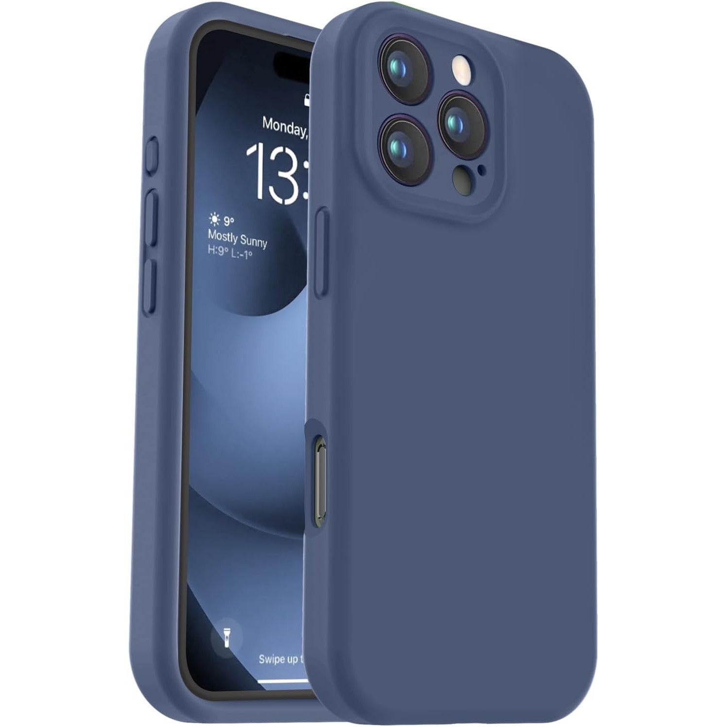 Husa de Protectie Matte TPU, Klevo, pentru OnePlus Nord CE2 Lite, Protectie Camera, Antisoc, Antizgariere, Antialunecare, Acoperire Completa, Albastru