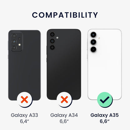 Husa de Protectie Matte TPU, Klevo, pentru Samsung Galaxy A35 5G, Protectie Camera, Antisoc, Antizgariere, Antialunecare, Acoperire Completa, Negru