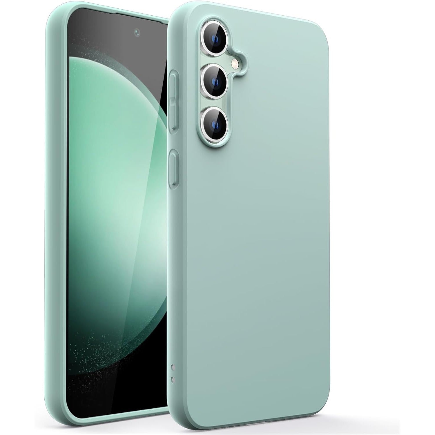 Husa de Protectie Matte TPU, Klevo, pentru Xiaomi Redmi 13C, Protectie Camera, Antisoc, Antizgariere, Antialunecare, Acoperire Completa, Verde