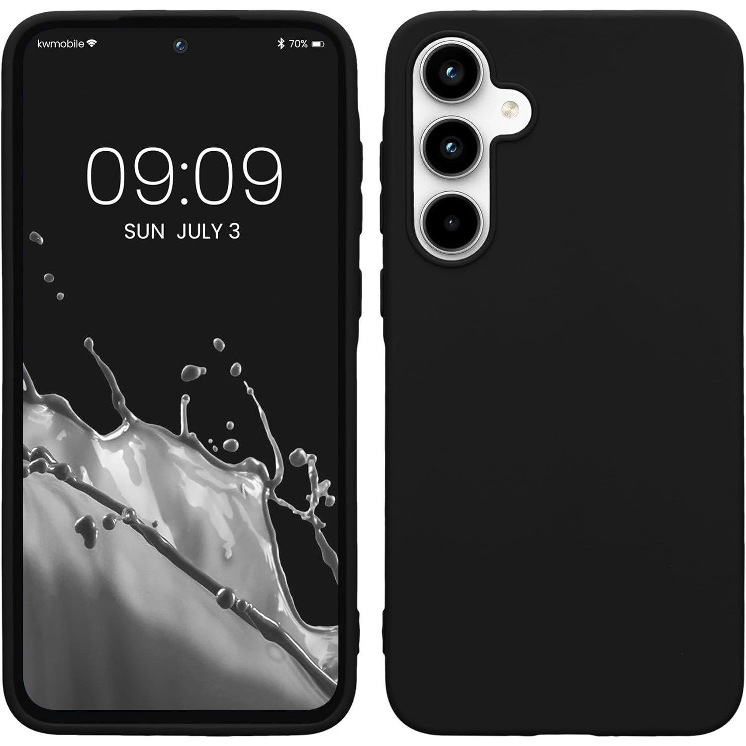 Husa de Protectie Matte TPU, Klevo, pentru Xiaomi Redmi Note 12 5G, Protectie Camera, Antisoc, Antizgariere, Antialunecare, Acoperire Completa, Negru