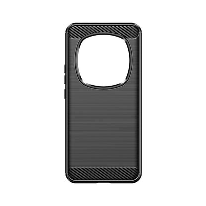Husa de Protectie pentru Honor Magic 6 Pro, Klevo, Protectie 360, din TPU cu element de Carbon, Anti Alunecare, 1.8 mm, Negru