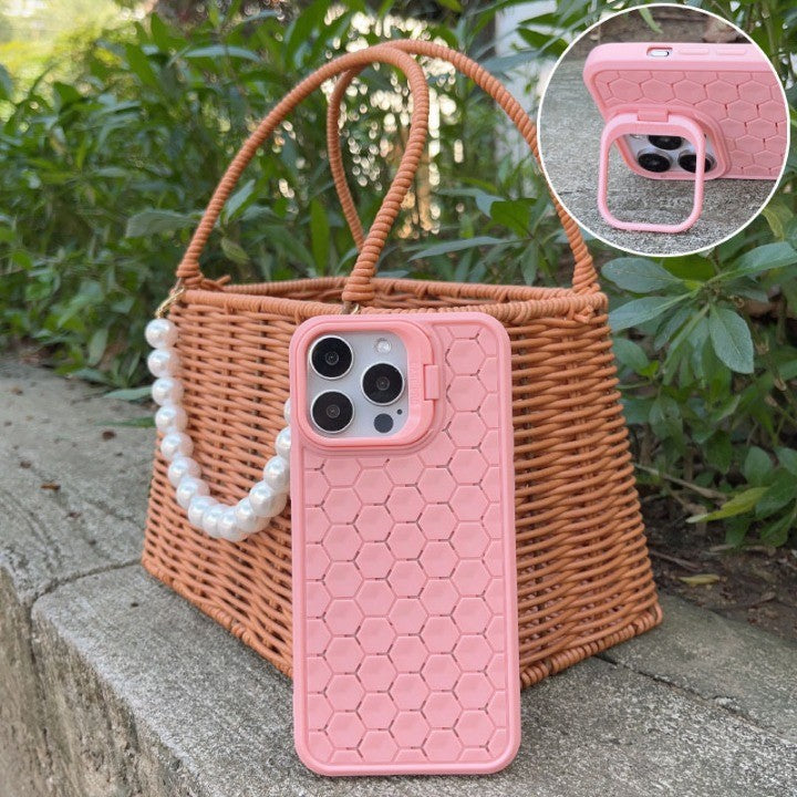 Husa de Protectie TPU, Klevo, pentru Apple iPhone 14, 3D Cube, cu Inel, Protectie Camera, Antisoc, Antizgariere, Antialunecare, Acoperire Completa, Roz