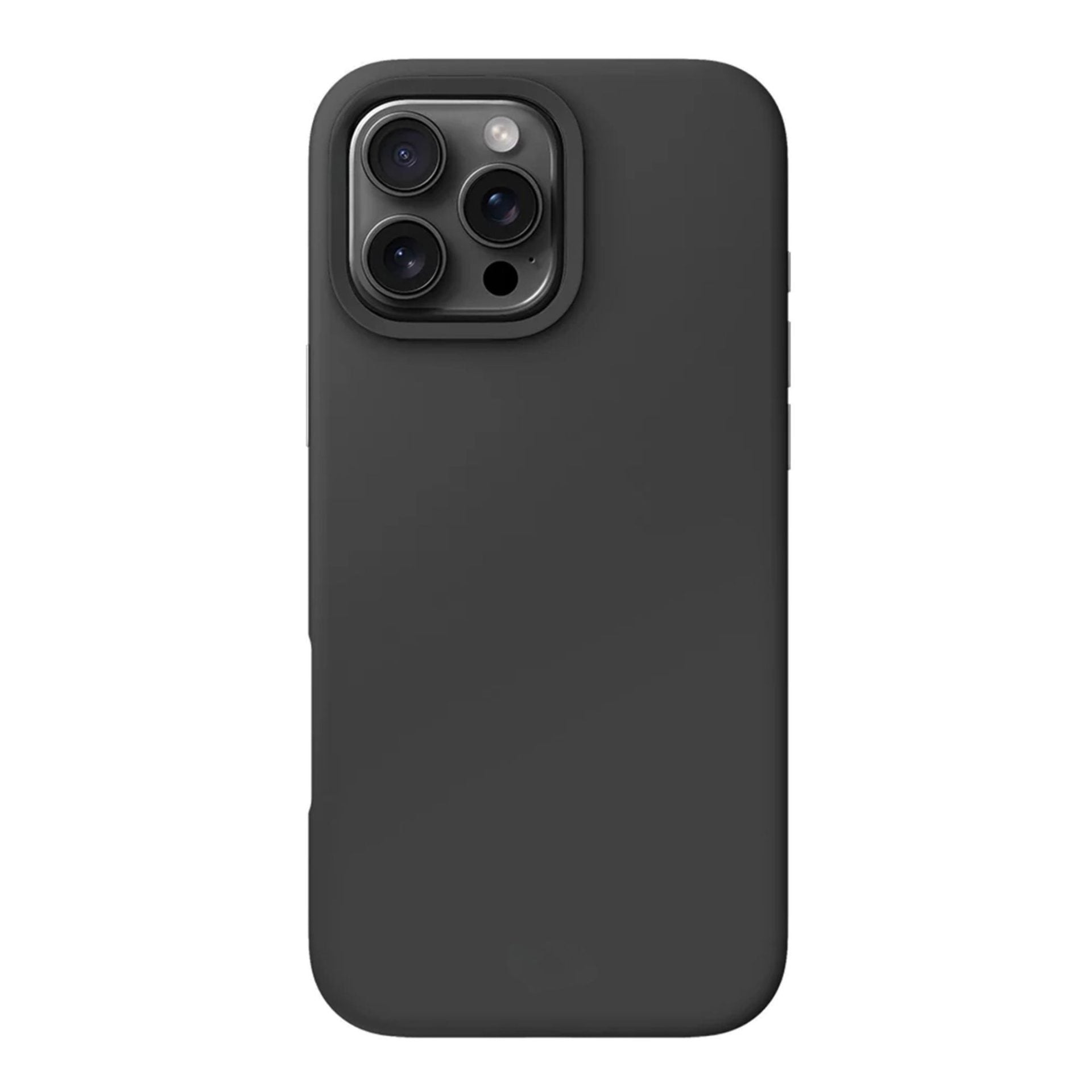 Husa de Protectie Telefon, Klevo, Compatibila cu iPhone 16 Pro Max, Silicon Premium Antisoc, Anti-Zgirieturi, MagSafe, Acces Camera Control, Protectie 360, Interior Microfibra, Negru