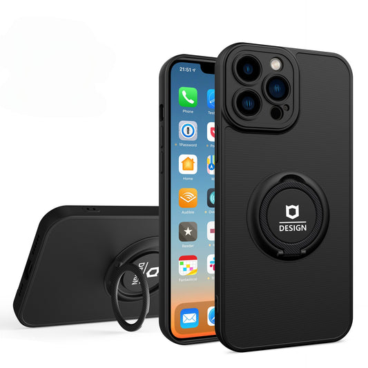Husa Telefon Eagle Eye, Klevo, Compatibila Samsung A52 5G, cu Suport Auto Magnetic si Inel, Negru