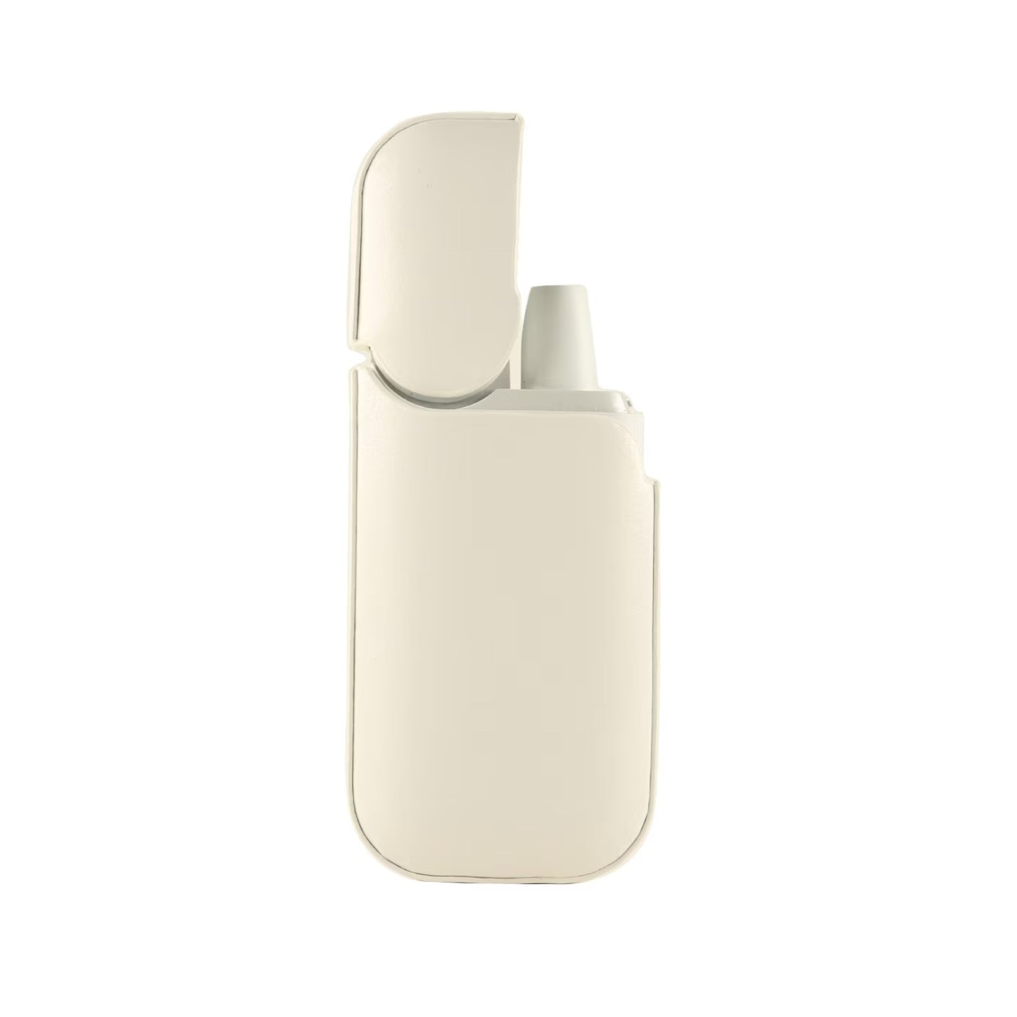 Husa Klevo pentru IQOS 2.4 Plus, Capac de Protectie, Anti Soc si Zgarieturi, din Piele Ecologica, 43 g, 12 x 6 x 2.5 cm, Alb