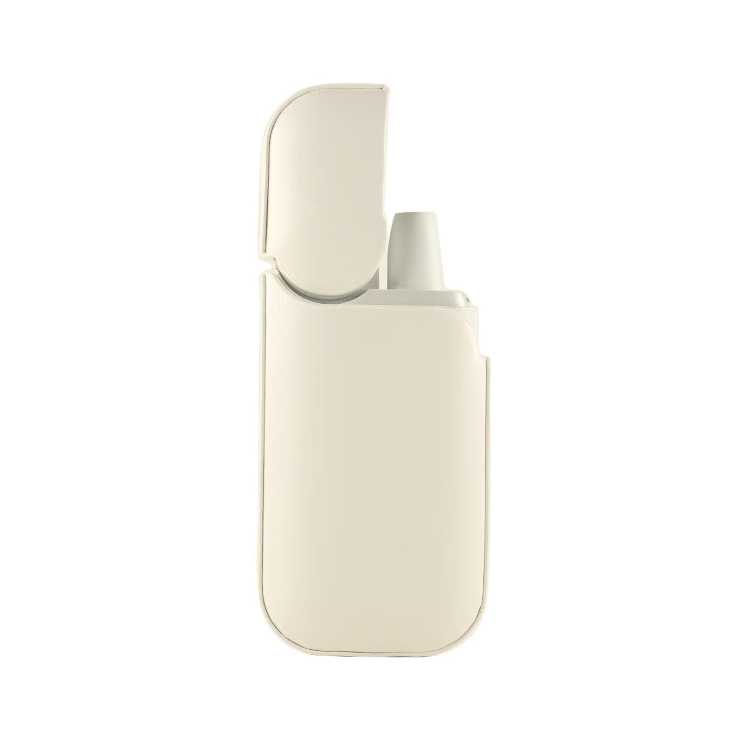 Husa Klevo pentru IQOS 2.4 Plus, Capac de Protectie, Anti Soc si Zgarieturi, din Piele Ecologica, 43 g, 12 x 6 x 2.5 cm, Alb