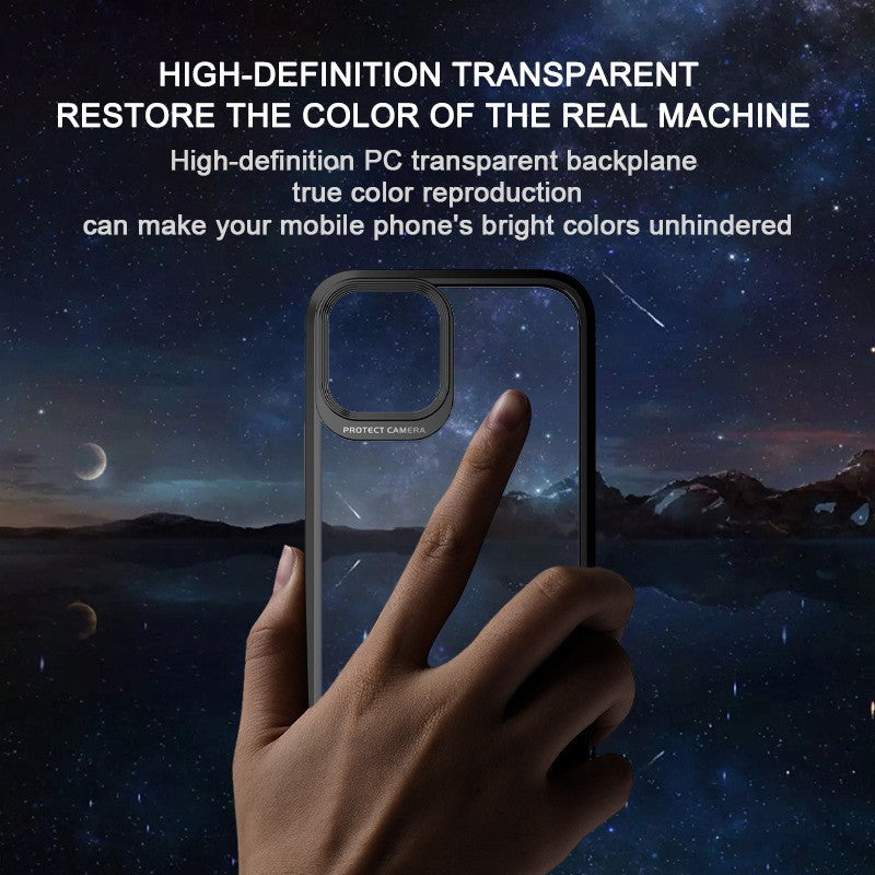 Husa Hibrid Defender MG Series pentru iPhone 14 Plus, Klevo, Protectie Antisoc, Albastru