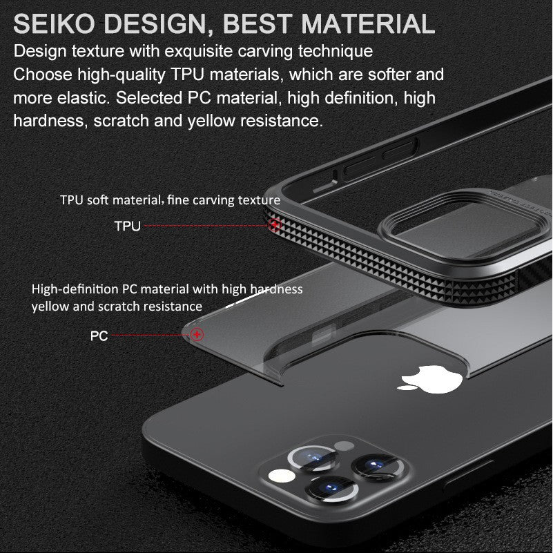 Husa Hibrid Defender MG Series pentru iPhone 14 Plus, Klevo, Protectie Antisoc, Negru