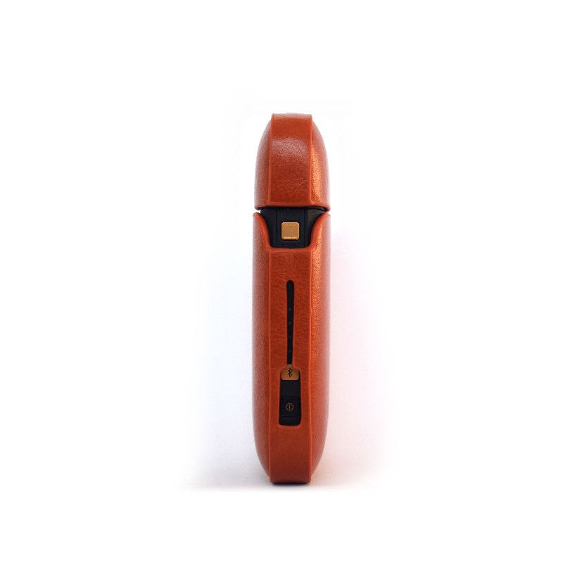 Husa Klevo pentru IQOS 2.4 Plus, Capac de Protectie, Anti Soc si Zgarieturi, din Piele Ecologica, 43 g, 12 x 6 x 2.5 cm, Maro