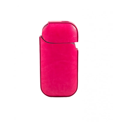 Husa Klevo pentru IQOS 2.4 Plus, Capac de Protectie, Anti Soc si Zgarieturi, din Piele Ecologica, 43 g, 12 x 6 x 2.5 cm, Roz