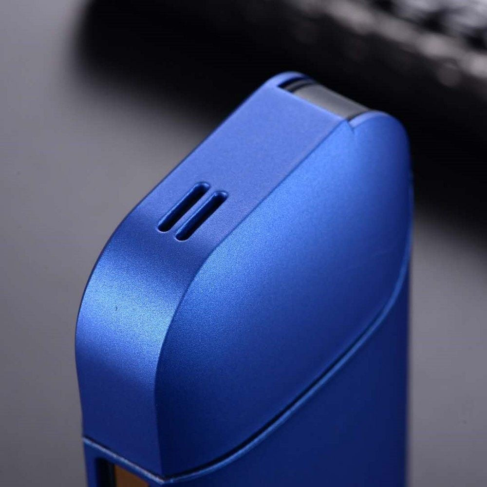 Husa Klevo pentru IQOS 2.4 Plus, Capac de Protectie, Anti Soc si Zgarieturi, Full Body, din Plastic, 11.5 x 5 x 2.3 cm, Albastru