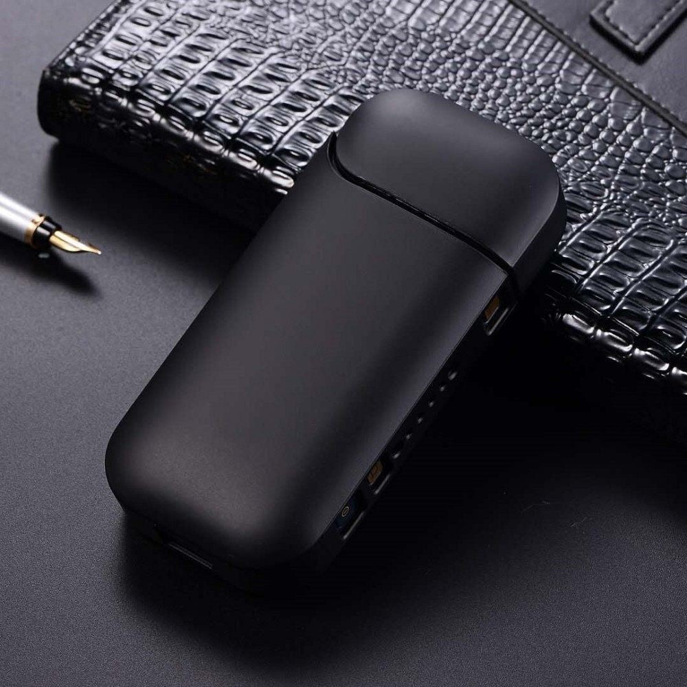Husa Klevo pentru IQOS 2.4 Plus, Capac de Protectie, Anti Soc si Zgarieturi, Full Body, din Plastic, 11.5 x 5 x 2.3 cm, Negru