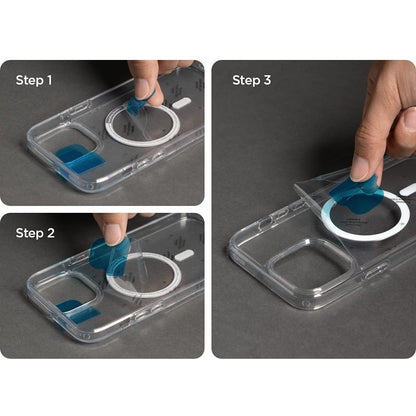 Husa MagSafe Silicone pentru iPhone 14 Plus, Klevo, Transparenta