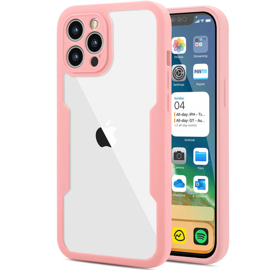 Husa Max Defence pentru Samsung Galaxy S22, Bumper Roz, Fata Dubla Transparenta, Protectie Antisoc Full 360 ( fata, spate, margini ), Klevo