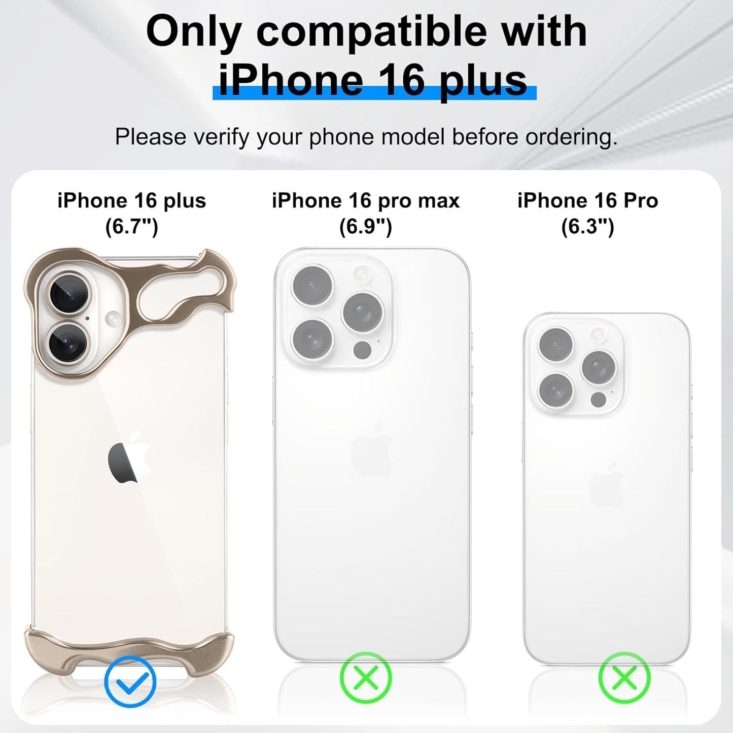 Husa Metalica Compatibila cu iPhone 16 Plus, Klevo, Protectie pentru Colturile Telefonului si Camera, Aliaj, Antisoc, Antizgariere, Auriu