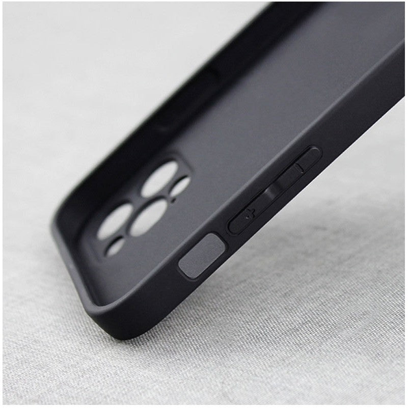 Husa pentru Samsung Galaxy A03 4G, Klevo, Liquid Silicone, cu Microfibra pe interior, Protectie Antisoc, Negru