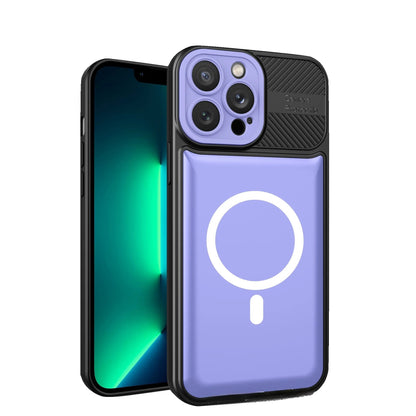 Husa pentru Apple iPhone 11 MagSafe, Urban Armor, Klevo, Mov, suport magnetic