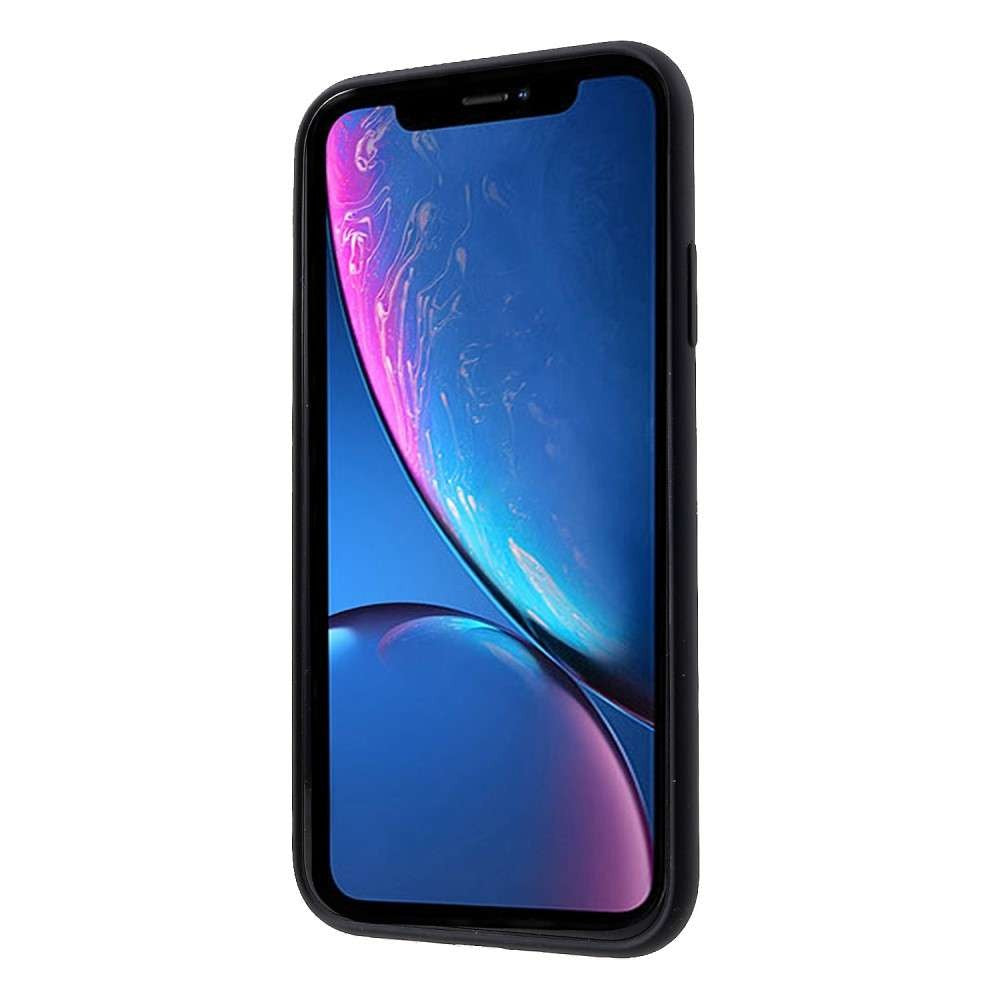 Husa protectie compatibila cu Huawei Y5 2019 Liquid Silicone Case Negru