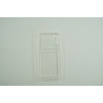 Husa protectie cu suport card compatibila cu Samsung A32 4G Transparent